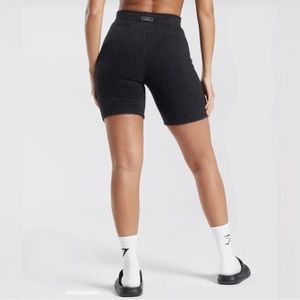 Whitney Simmons Eyelash Knit Shorts in black